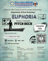 EUPHORIA – Pitch Deck 2026 Pitch Presentation Poster